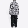 Camouflage-vetoketjullinen takki ”Grey” 681818TLQ121240