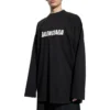 Caps Oversized Long Sleeve T-paidat ”Black” 681046TNVL11070
