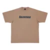 Caps T-paidat, Boxy Fit, ”Tan” 651795TNVL17761