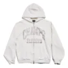 Champs-elysees-huppari, täyspitkä vetoketju, vakiomallinen istuvuus ”White” 803264TRVM99016