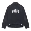 Cities Paris Oversized-denim takki ”Washed Black White” 690198TBP479034