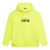 Crew-paita, jossa kirjainpainatus, miesten, keltainen 600583TIV757072