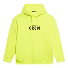 Crew-paita, jossa kirjainpainatus, miesten, keltainen 600583TIV757072