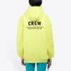 Crew Printing -huppari, keltainen 578135TIV757072
