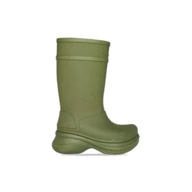 Crocs x Balenciaga -saappaat ”Army Green” 677384W1S8E3195