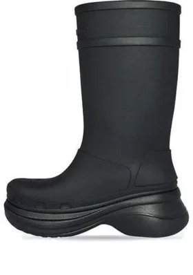 Crocs x Balenciaga -saappaat ”Black” 677388W1S8E1000