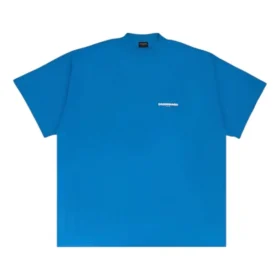 Crossed Out -ylisuuri T-paita ”Blue” 712398TMVJ64024