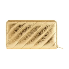 Crush Continental -lompakko, metallisoitu, tikattu ”Gold” 7664472AAYO8004