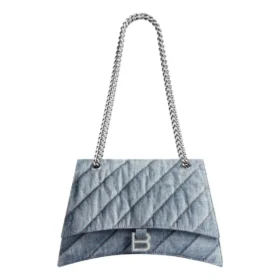 Crush Medium Chain Bag Quilted ”Blue” 7163932AAGX4661