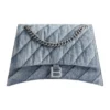 Crush Medium Chain Bag Quilted ”Blue” 7163932AAGX4661