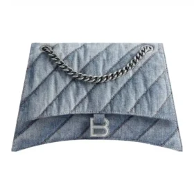 Crush Medium Chain Bag Quilted ”Blue” 7163932AAGX4661