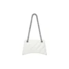 Crush-pieni ketjulaukku, tikattu, ”Optic White” 716351210J09001
