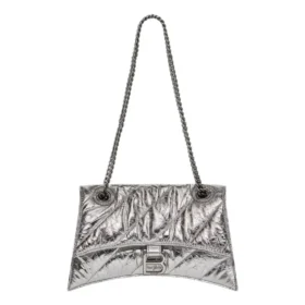 Crush-pieni ketjulaukku, tikattu ”Silver” 716351210IW8110