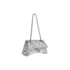 Crush-pieni ketjulaukku, tikattu ”Silver” 716351210IW8110
