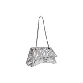 Crush-pieni ketjulaukku, tikattu ”Silver” 716351210IW8110