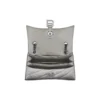 Crush-pieni ketjulaukku, tikattu ”Silver” 716351210IW8110