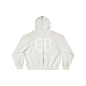 Crypto-huppari, keskileveä istuvuus, ”Off White” 742603TOVU7 Crypto-huppari, keskileveä istuvuus, ”Off White” 742603TOVU7