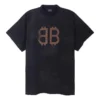 Crypto-T-paidat, oversized-malli ”Black Faded” 739028TOVN81055