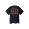 Crypto-T-paidat, oversized-malli ”Black Faded” 739028TOVN81055