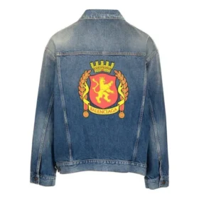 Denim-takki, jossa takana tunnusmerkki ”Blue” 697781TBP484455 Denim-takki, jossa takana tunnusmerkki ”Blue” 697781TBP484455