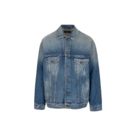 Denim-takki, jossa takana tunnusmerkki ”Blue” 697781TBP484455 Denim-takki, jossa takana tunnusmerkki ”Blue” 697781TBP484455