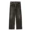 Denim Trompe L’oeil -housut ”Black” 751503TOL991000