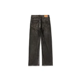 Denim Trompe L’oeil -housut ”Black” 751503TOL991000