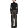Denim Trompe L’oeil -housut ”Black” 751503TOL991000