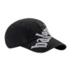 Diagonal-baseball-lippis ”Musta Valkoinen” 680738410B20107
