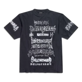 Diy Metal -T-paidat ”Black White” 641675TPVO31569