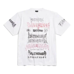 Diy Metal -T-paidat ”White Black Red” 641675TPVO29065