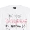 Diy Metal -T-paidat ”White Black Red” 641675TPVO29065