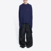 Double B:n korkeakauluksinen villaneulepusero ”Blue” 682010T16274011