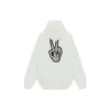 Drip Peace -hupparit, Large-malli, ”White” 651799TKVA2863932