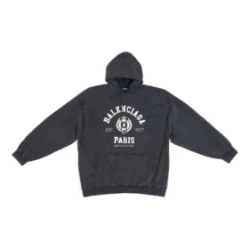 Est. 1917 College Logo Print -hupparit ”Washed Black” 697879TMV991000 Est. 1917 College Logo Print -hupparit ”Washed Black” 697879TMV991000