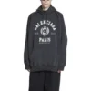 Est. 1917 College Logo Print -hupparit ”Washed Black” 697879TMV991000