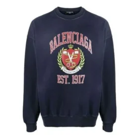Est. 1917 -yliopiston logopainatuksella varustettu pyöreäkaulainen collegepaita ”Navy” 676629TLV908067 Est. 1917 -yliopiston logopainatuksella varustettu pyöreäkaulainen collegepaita ”Navy” 676629TLV908067