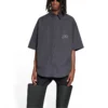 Fashion Institute -lyhythihainen paita, Large-mitoitus, ”Dark Grey” 703846TYB181270
