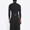 Fashion Institute -pitkähihainen T-paita, medium-istuvuus ”Black” 698124TMVH51073