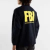FBI-pyöreäkaulainen collegepaita ”Navy/Keltainen” 676629TLVH14265