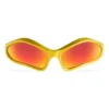 Fennec Oval -aurinkolasit ”Yellow Red” 768054T00077037