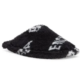 Furry-sandaalit ”Allover Logo – Black” 699675W2B411090