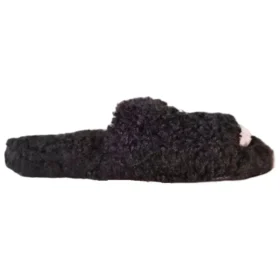 Furry Slides ”Musta” 654261W2DO21008