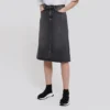 FW21 A-linjainen hame ”Washed Grey Denim” 646913TBP477767