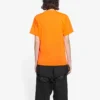 FW21 joustava slim fit -paita, lyhythihainen, oranssi 661705TKVH57513