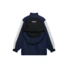 FW21 Logo Splicing Loose Takit Unisex Navy Blue 663065TKO484063