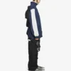 FW21 Logo Splicing Loose Takit Unisex Navy Blue 663065TKO484063