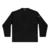 FW23-neulepusero ”Black Double Faced Wool Knit” 771671T16751000