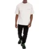 go Luxury pyöreäkaulainen unisex-puuvillapaita, lyhyet hihat, valkoinen 612966TIVG59055