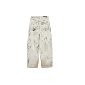 Graffiti-baggy-housut ”Grey” 745223TBP475411